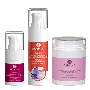 Zestaw: 3-etapowa odnowa anti-aging - twarz i okolica oczu