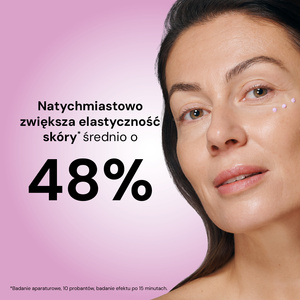 Naprawczy krem pod oczy poprawiający gęstość skóry na noc  3% colostrum, 10% kompleksu czynników wzrostu EGF, fitoestrogeny, Ujędrnienie i Napięcie