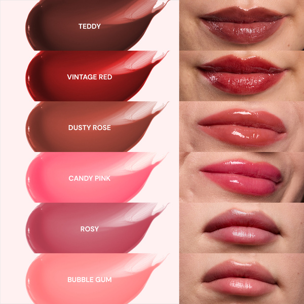 Peptydowy tint do ust, Nawilżenie i Ujędrnienie, 230/Dusty Rose
